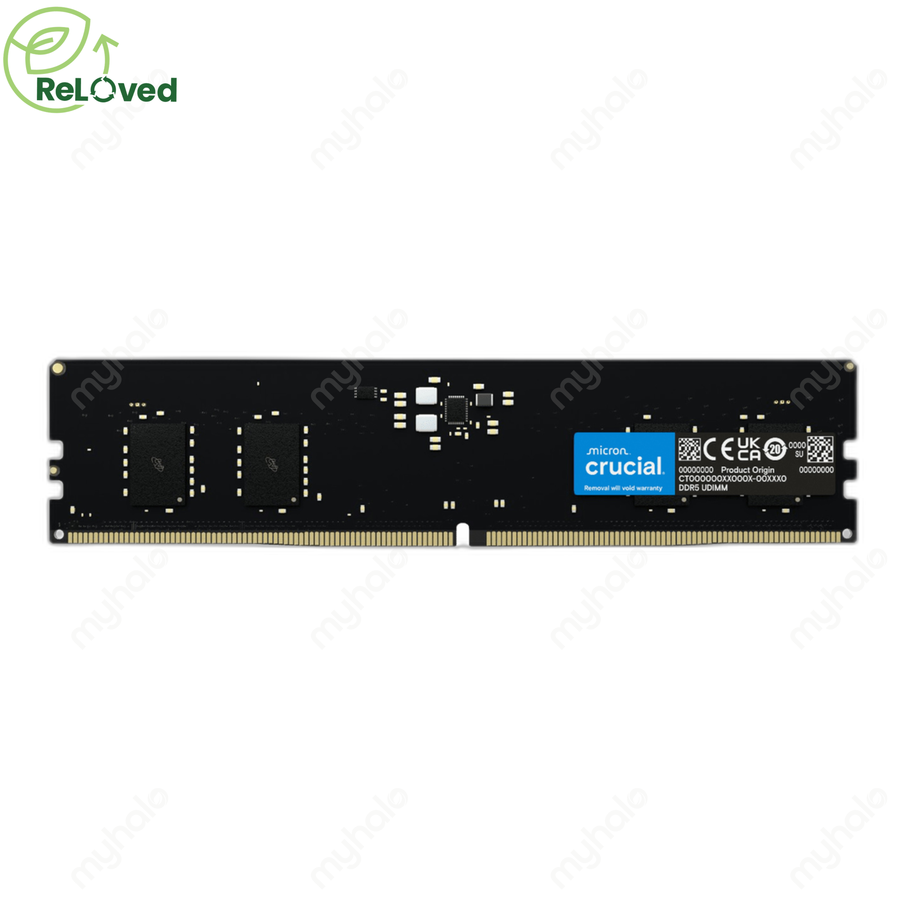 crucial W5U4800CM-8G 8GB DDR5メモリー CRUCIAL 8GB DDR5 4800MHz PC5-38400 U-DIMM DESKTOP MEMORY | myhalo