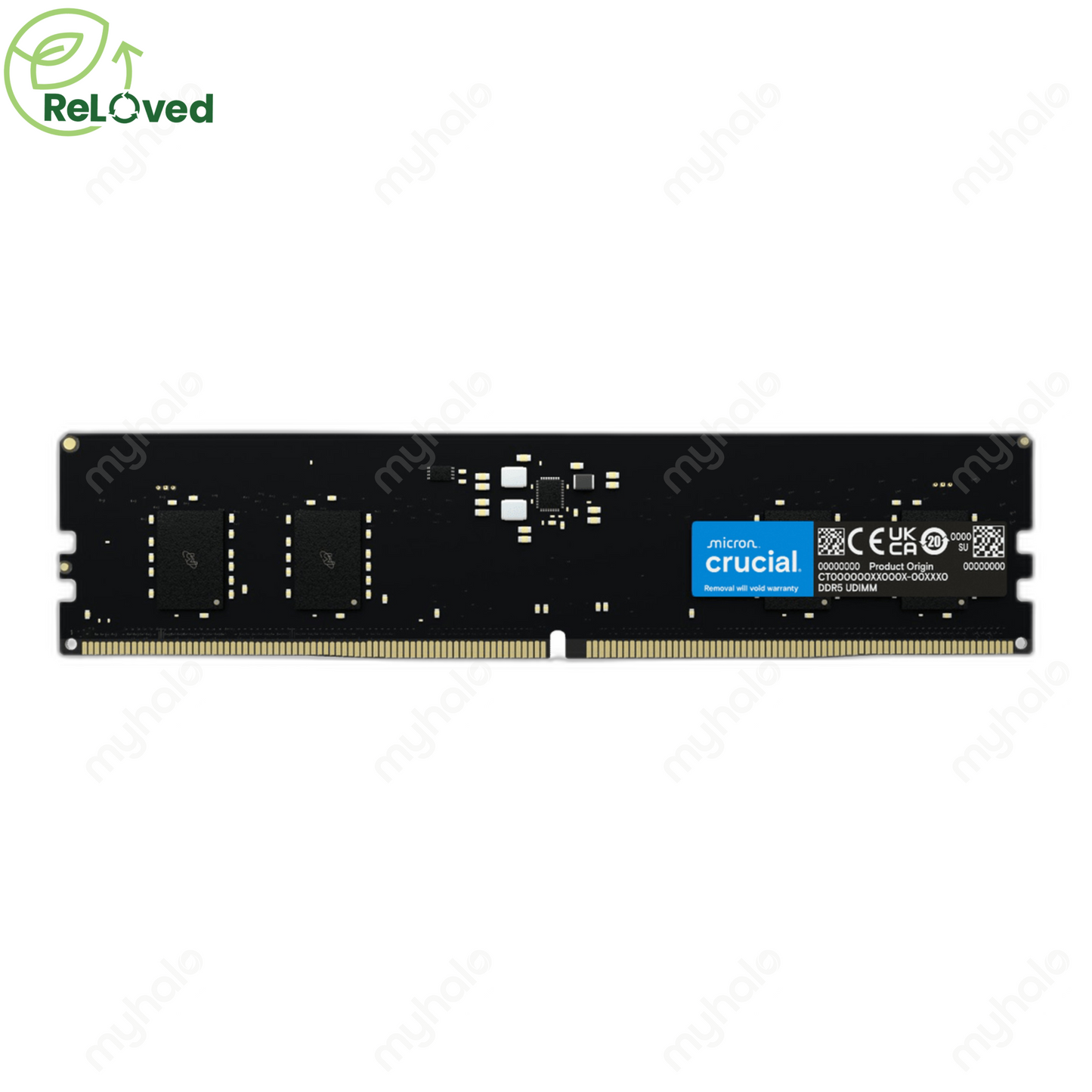 CRUCIAL 8GB DDR5 4800MHz PC5-38400 U-DIMM DESKTOP MEMORY