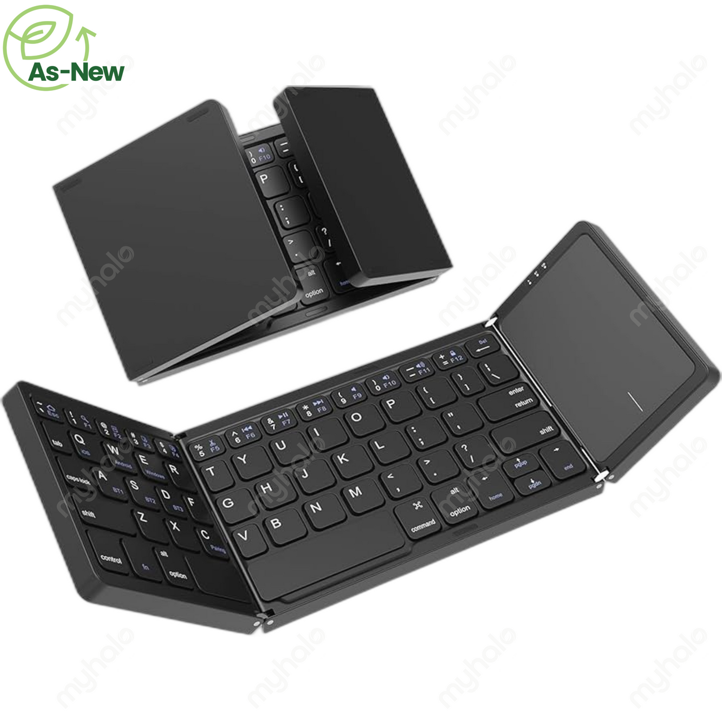 myhalo FULL-SIZED TRI-FOLD WIRELESS BLUETOOTH KEYBOARD
