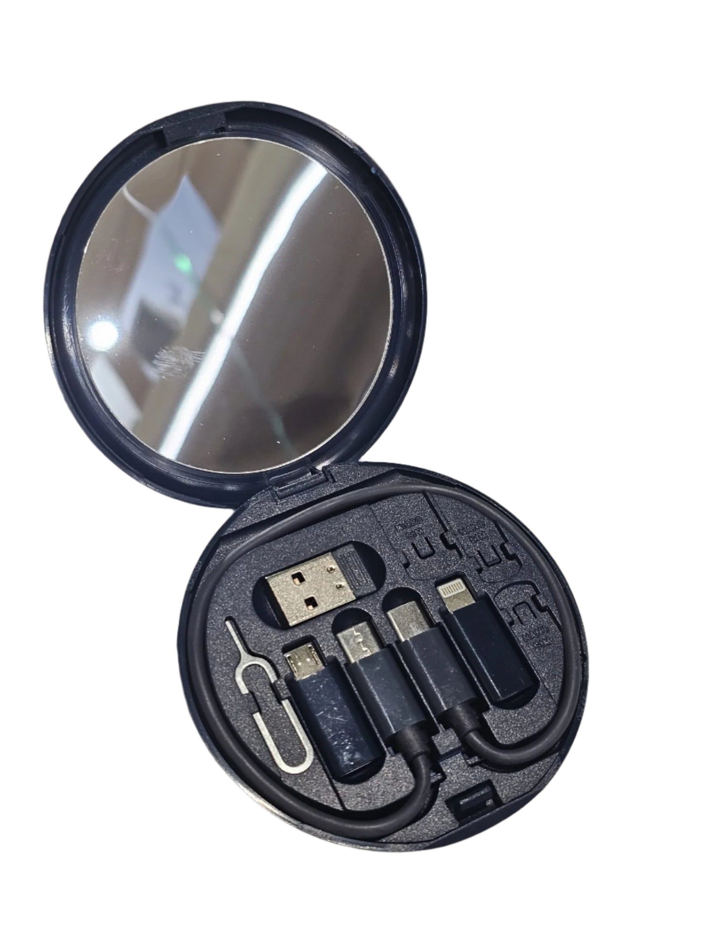 myhalo Bamboo/Recycle Plastic Multi-Functional Charging Kit