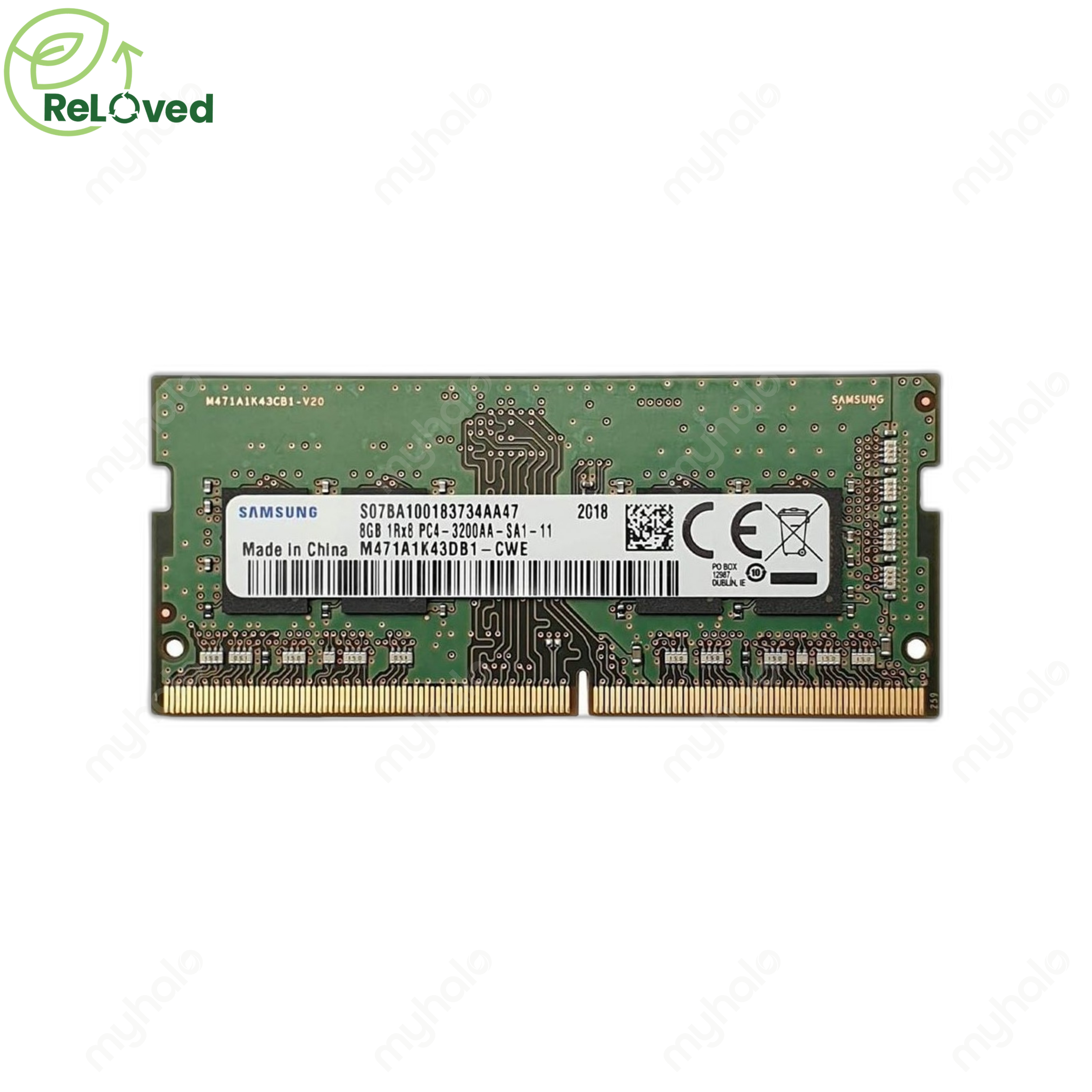 SAMSUNG 8GB DDR4 3200MHz PC4-25600 SO-DIMM LAPTOP MEMORY | myhalo