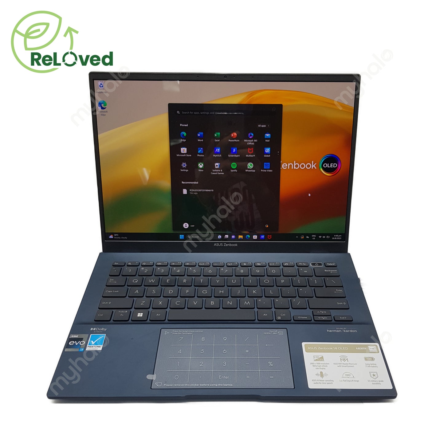 ASUS ZenBook 14 UX2402Z (i7-12 / 16GB / 512GB)