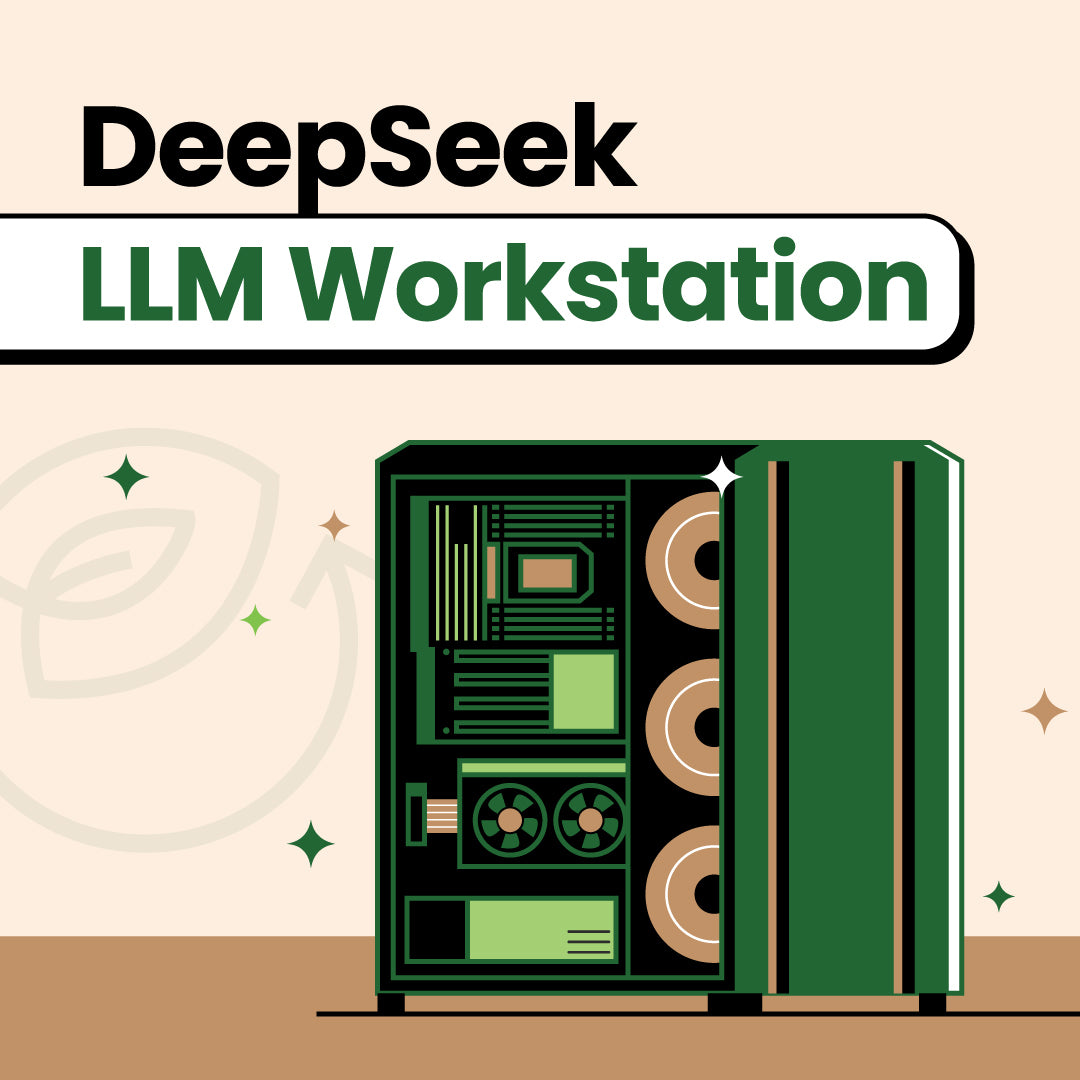 CUSTOM BUILT AI DEEPSEEK LLM MACHINE: GIGABYTE TRX50 AI TOP WORKSTATION (THREADRIPPER PRO 9975WX/256GB/16TB) (RTX 5090 | DEEPSEEK LOCAL LLM)