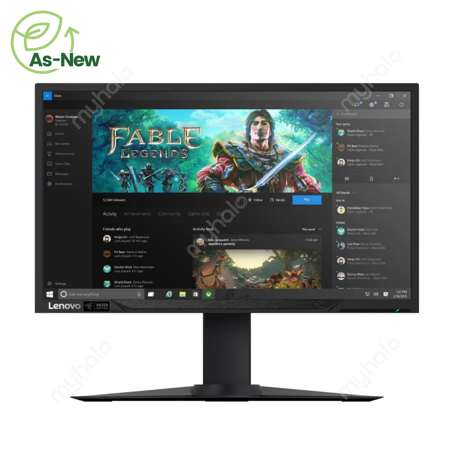 LENOVO LEGION 27 Y27G-27 MONITOR (65BEGAC1UK)