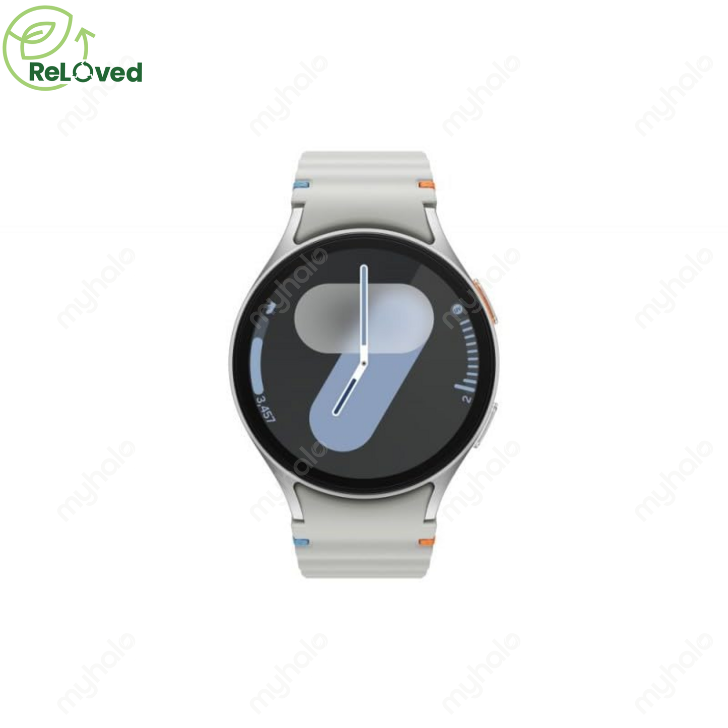 三星 WATCH GALAXY WATCH7 44MM ARMOR ALUMINIUM BLUETOOTH (SILVER SPORT BAND)