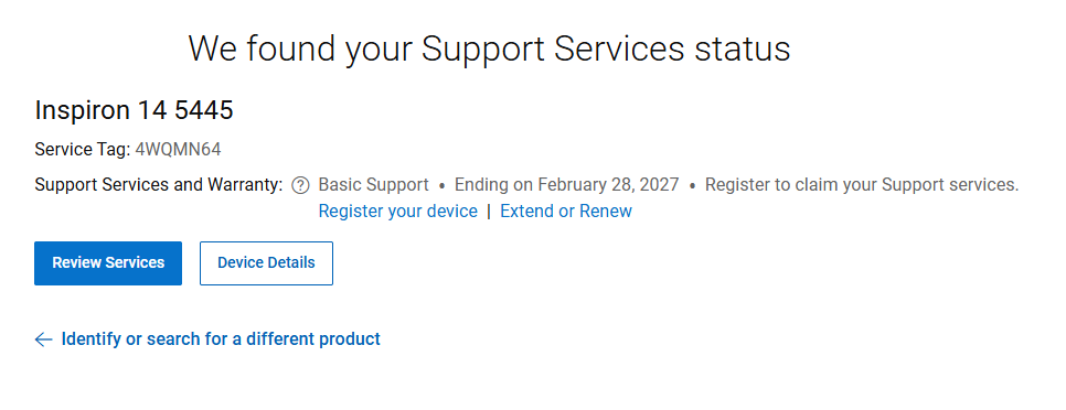 DELL INSPIRON 14 5445 (RYZEN 7 8840HS/16GB/1TB SSD) (RADEON 780M) WARRANTY FEB 2027