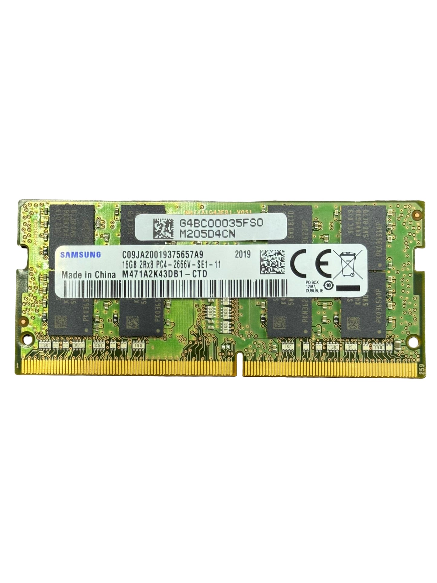 LAPTOP 16GB DDR4 3200MHz RAM (ReLoved)