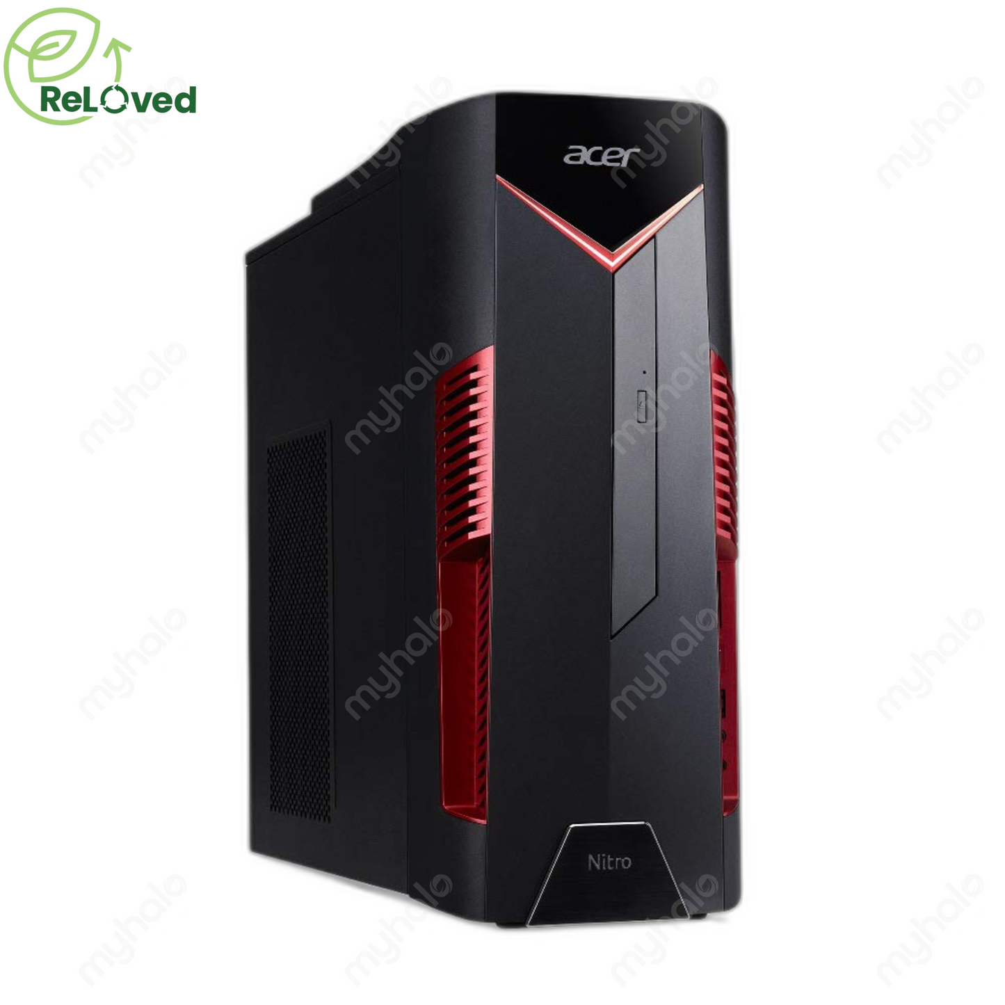 ACER NITRO N50-600 (CORE I7-8700/8GB/128GB+1TB) (GTX 1050 Ti)