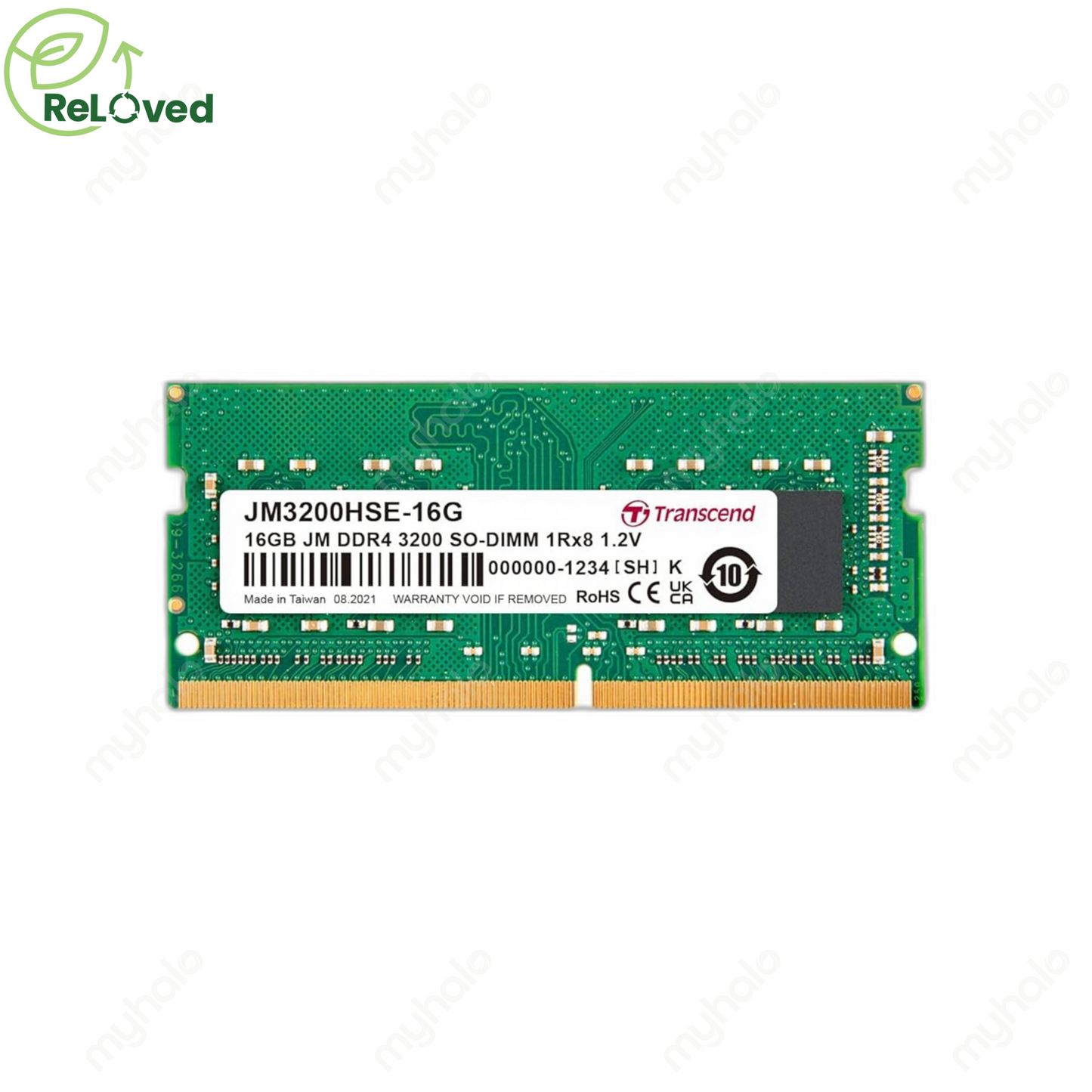 TRANSCEND 16GB DDR4 3200MHz PC4-25600 SO-DIMM RAM LAPTOP MEMORY