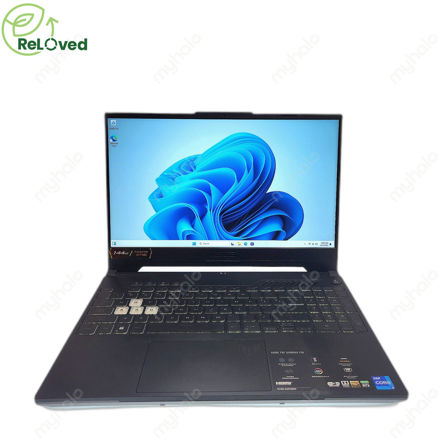 华硕 TUF GAMING F15 FX507ZC(i7-12/16GB/1TB)(RTX3050 和 144Hz)