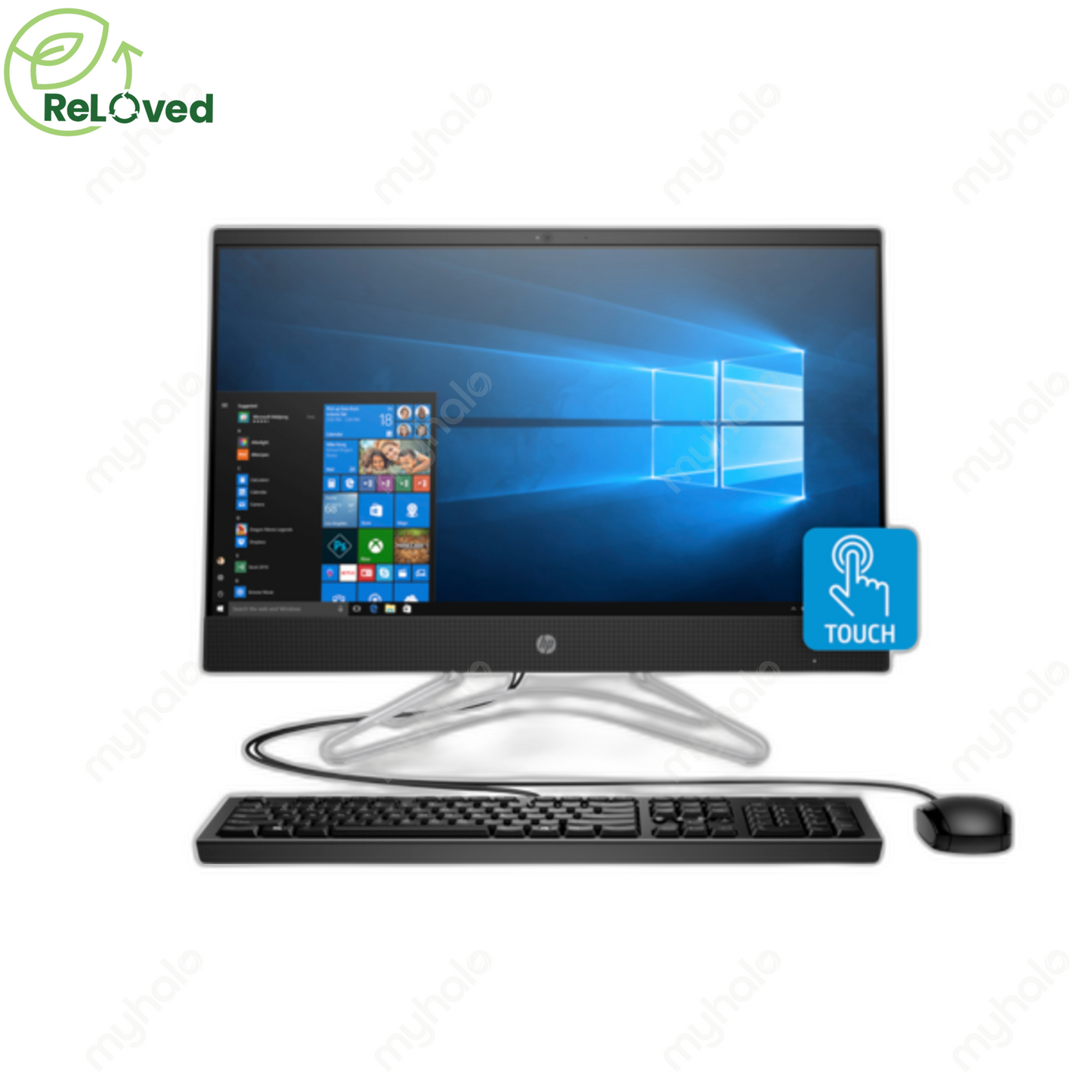 HP ALL-IN-ONE 24-F0020D (CORE i5-8250U/16GB/1TB HDD) (TOUCHSCREEN)