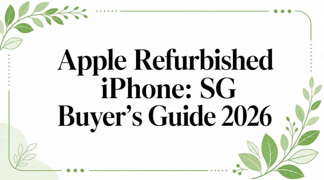 Apple Refurbished iPhone: SG Buyer's Guide 2026