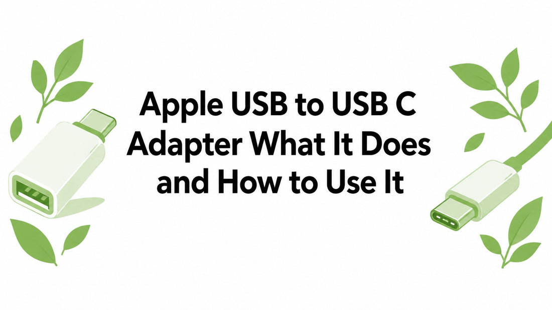 Apple USB to USB C Adapter What It Does and How to Use It