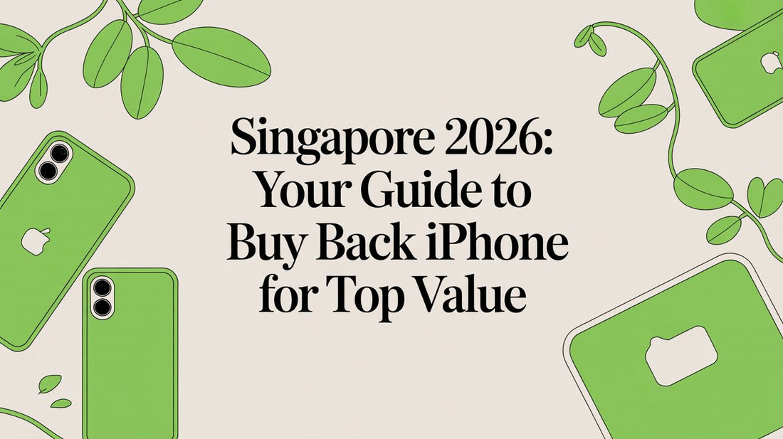 Singapore 2026: Your Guide to buy back iphone for Top Value
