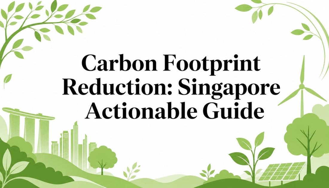 Carbon Footprint Reduction: Singapore Actionable Guide
