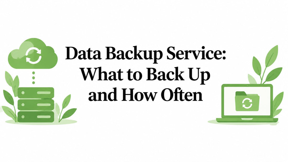 Data Backup Service: What to Back Up and How Often