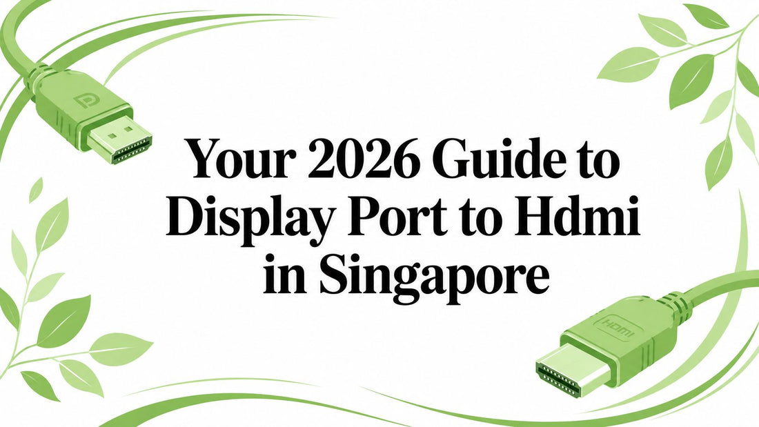 Your 2026 Guide to Display Port to Hdmi in Singapore