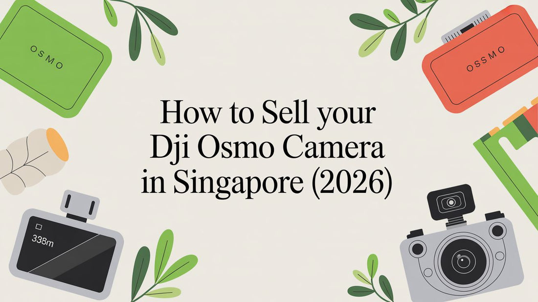 How to Sell Your DJI Osmo Camera in Singapore (2026)