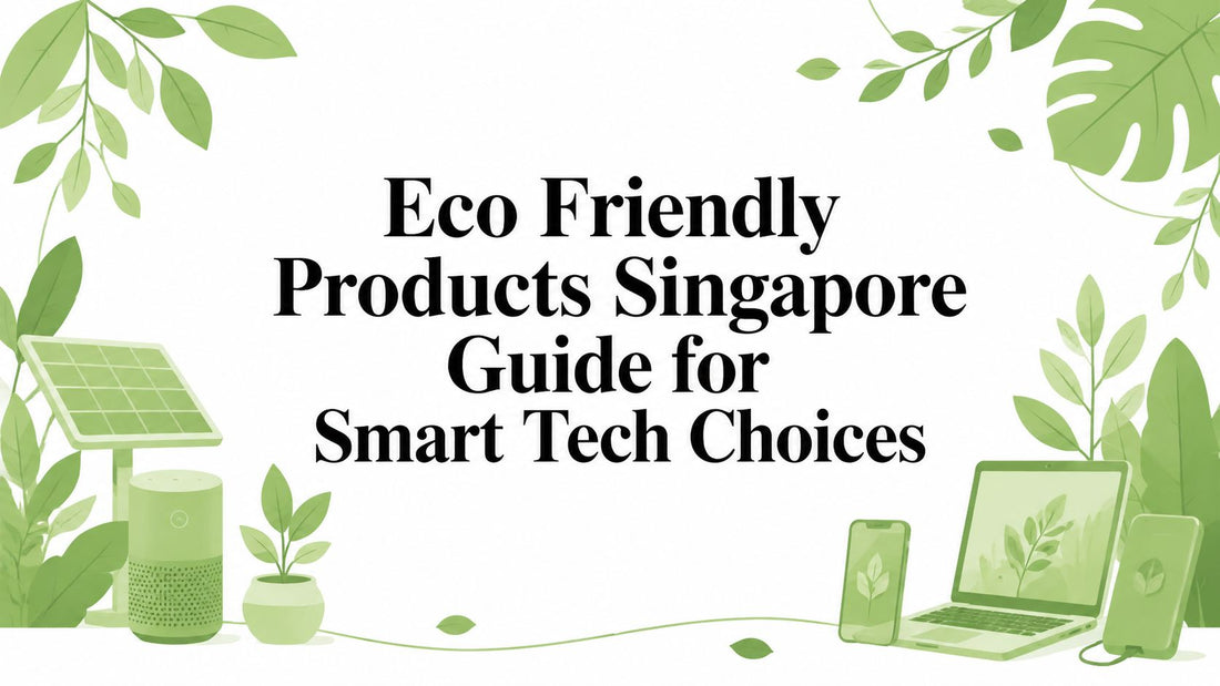 Eco Friendly Products Singapore Guide for Smart Tech Choices