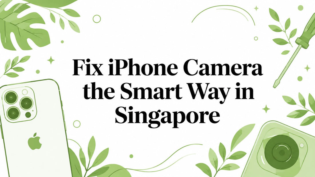 Fix iPhone Camera the Smart Way in Singapore
