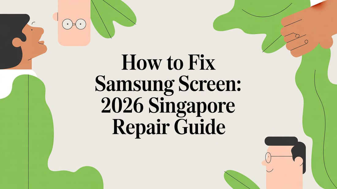 How to Fix Samsung Screen: 2026 Singapore Repair Guide