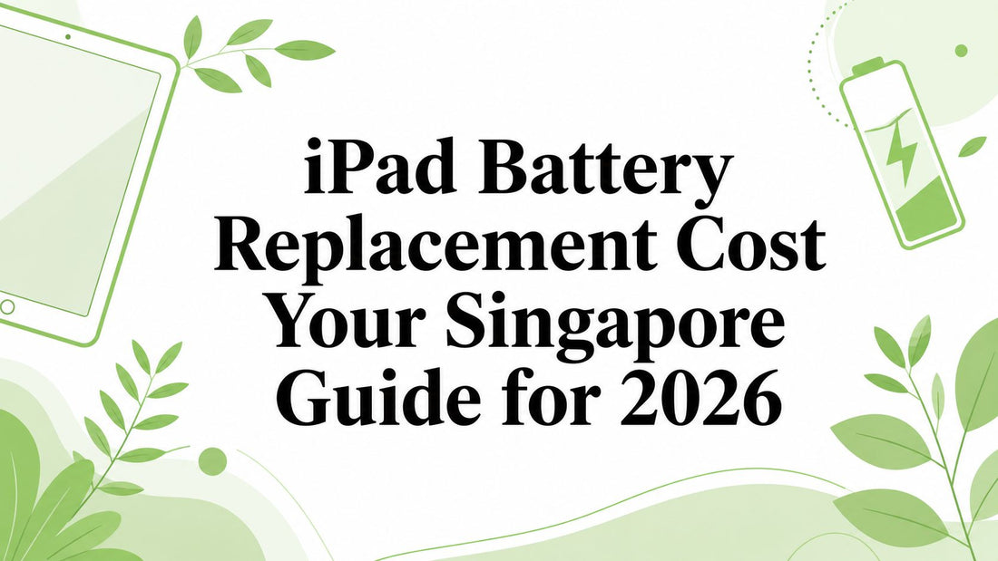 iPad Battery Replacement Cost Your Singapore Guide for 2026