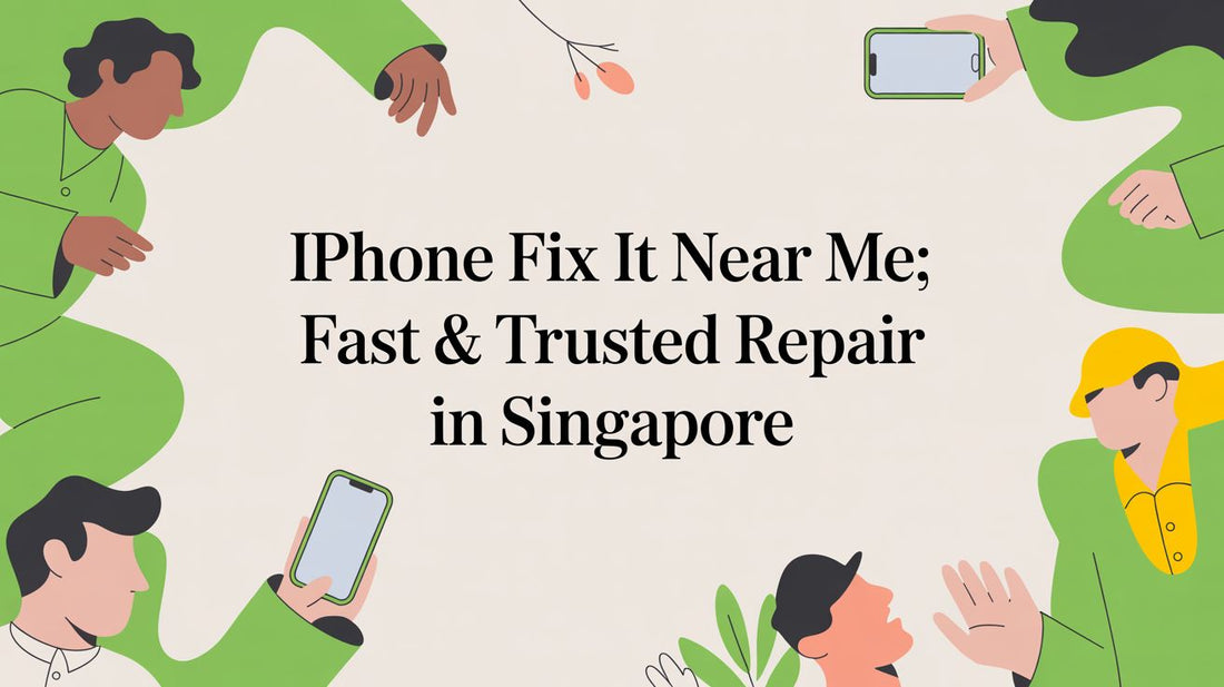 iPhone Fix It Near Me: Fast & Trusted Repair in Singapore