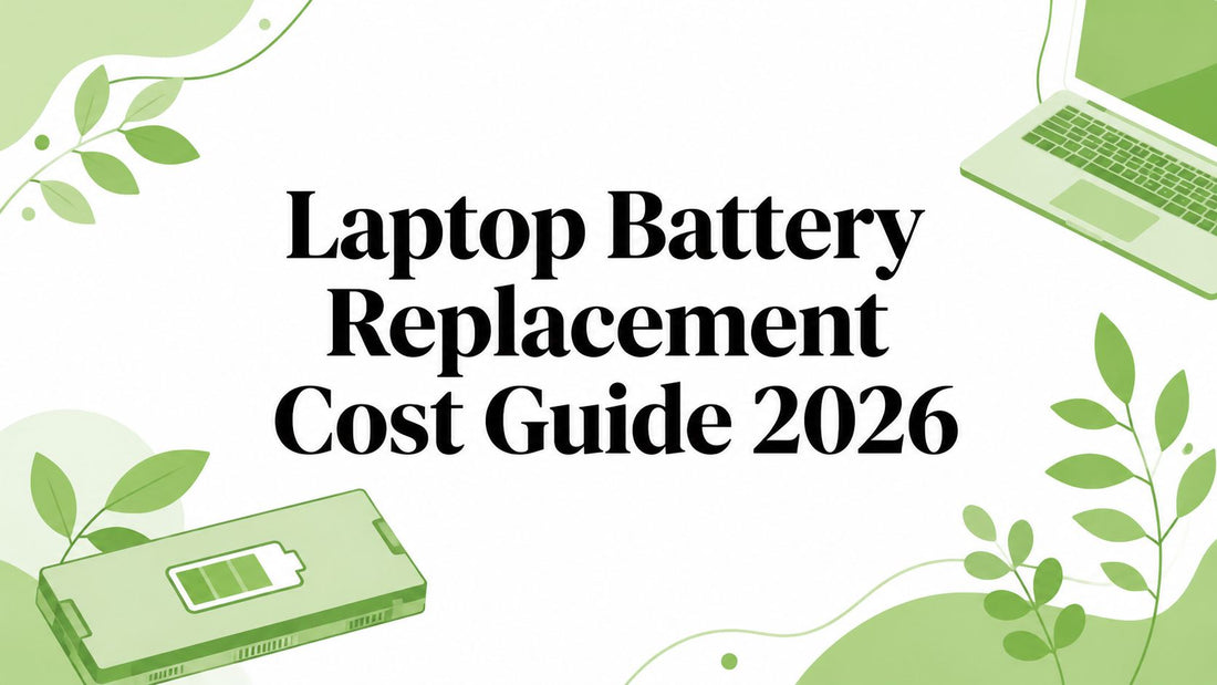 Laptop Battery Replacement Cost Guide 2026