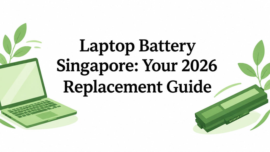 Laptop Battery Singapore: Your 2026 Replacement Guide