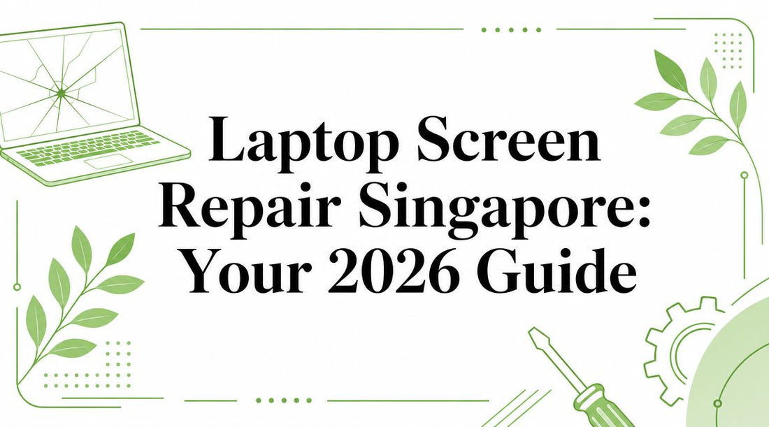 Laptop Screen Repair Singapore: Your 2026 Guide