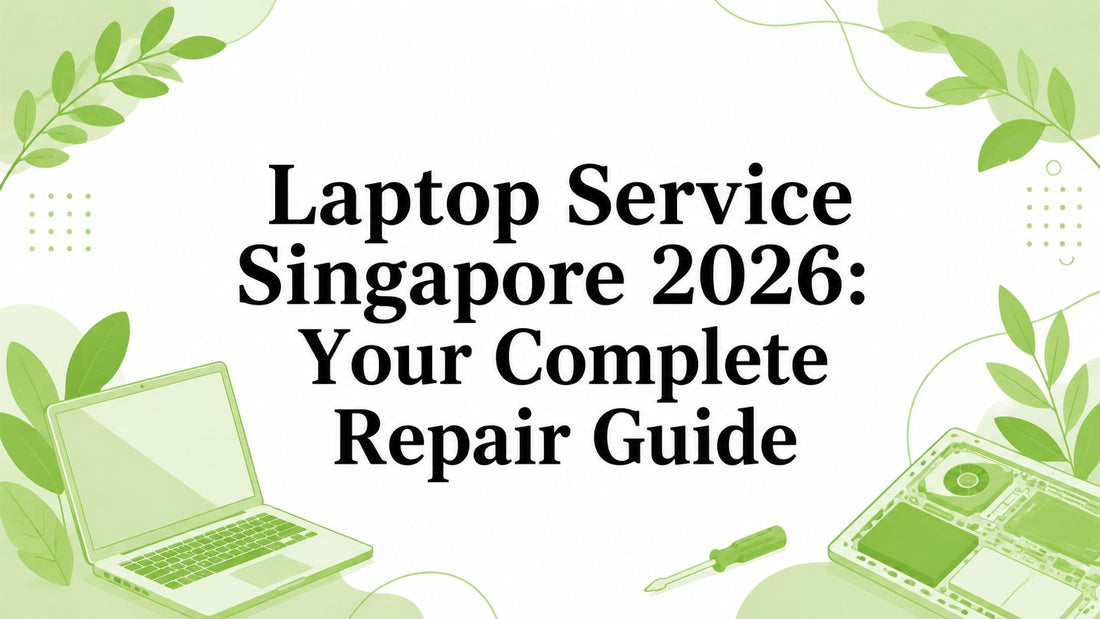 Laptop Service Singapore 2026: Your Complete Repair Guide