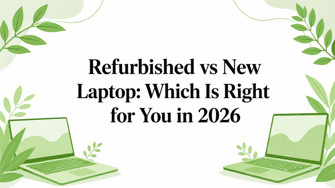 Refurbished vs New Laptop: Which Is Right for You in 2026