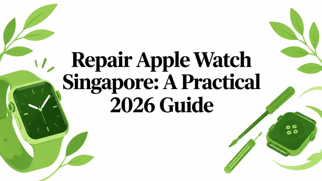 Repair Apple Watch Singapore: A Practical 2026 Guide