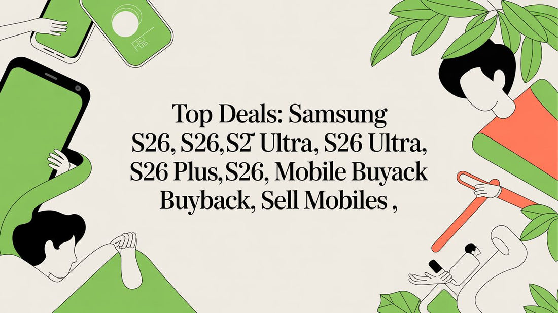 Top Deals: samsung s26, s26 ultra, s26 plus, s26e, mobile buyback, sell mobiles,
