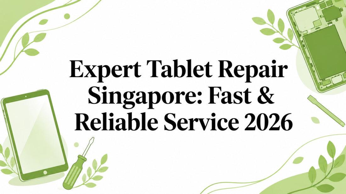 Expert Tablet Repair Singapore: Fast & Reliable Service 2026
