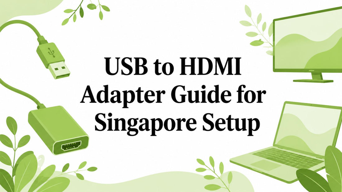 USB to HDMI Adapter Guide for Singapore Setup