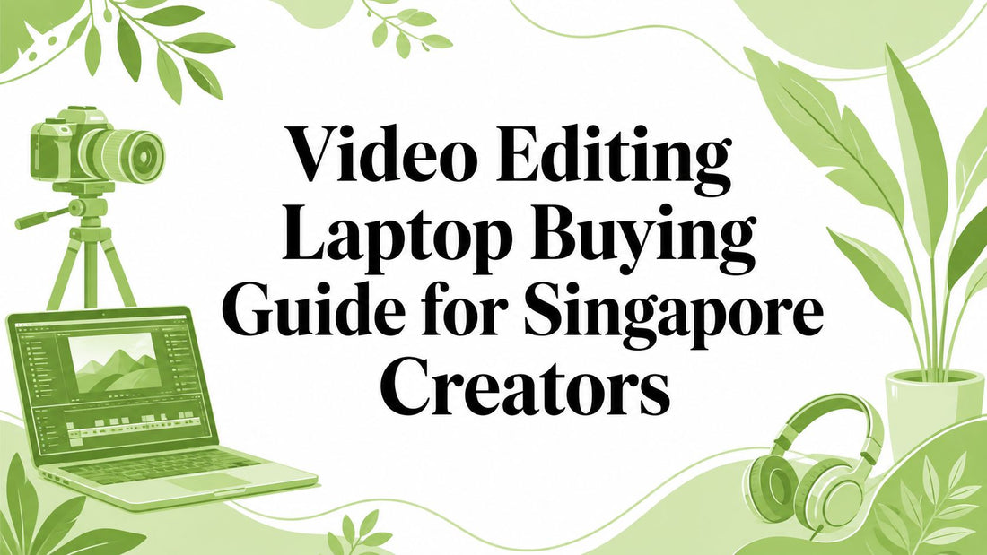 Video Editing Laptop Buying Guide for Singapore Creators