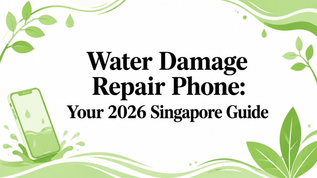 Water Damage Repair Phone: Your 2026 Singapore Guide