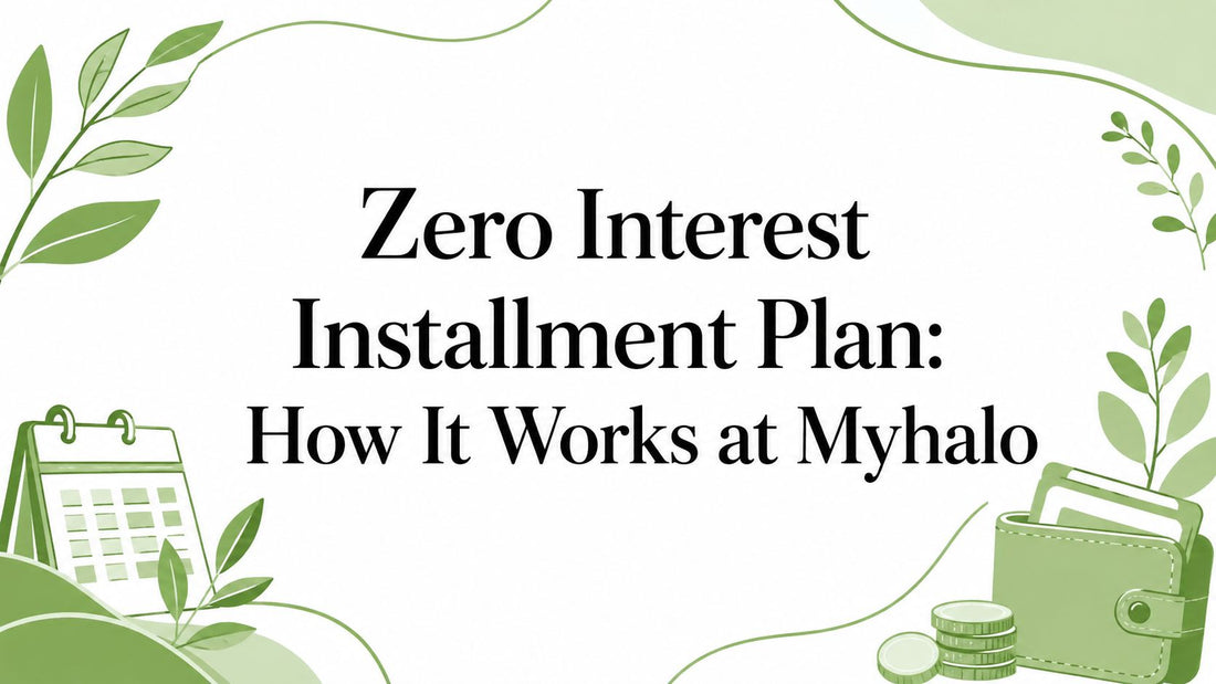 Zero Interest Installment Plan: How It Works at myhalo