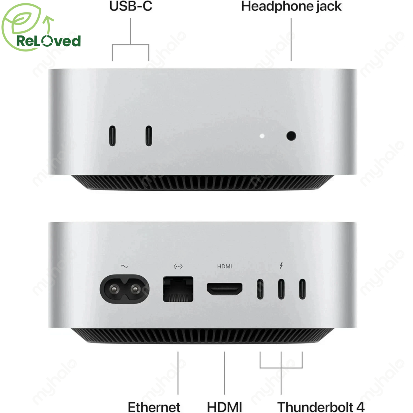 APPLE MAC MINI M4（2024）（10-CORE CPU / 10-CORE GPU / 16GB / 256GB SSD）保修至 2028年1月