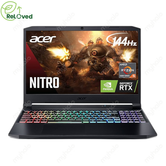 ACER NITRO AN515-45 (R7-5/16GB/512GB+1TB HDD) (RTX3050TI & 144Hz)