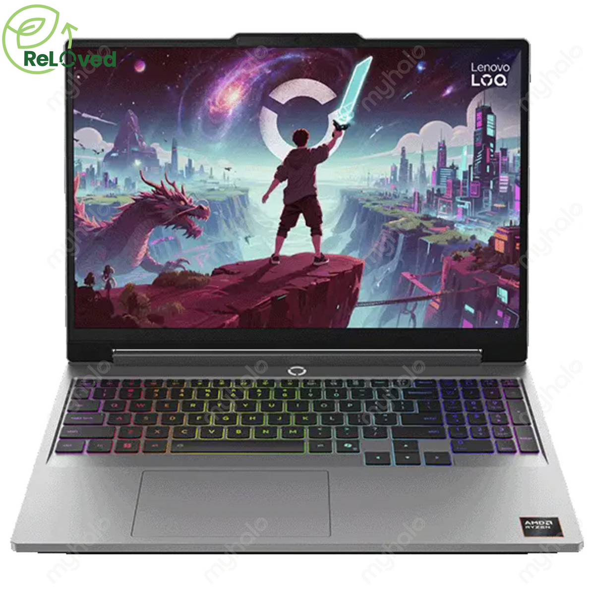 [CERTIFIED RELOVED] Lenovo LOQ 15AHP11 (Ryzen 7 250 / 32GB / 1TB SSD) (RTX 5060) WRTY MAY 2028