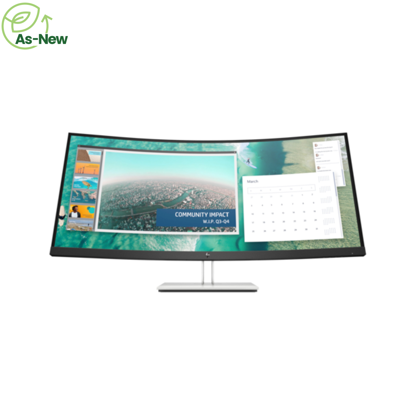 HP 34 E344C CURVED MONITOR (6GJ95AA)