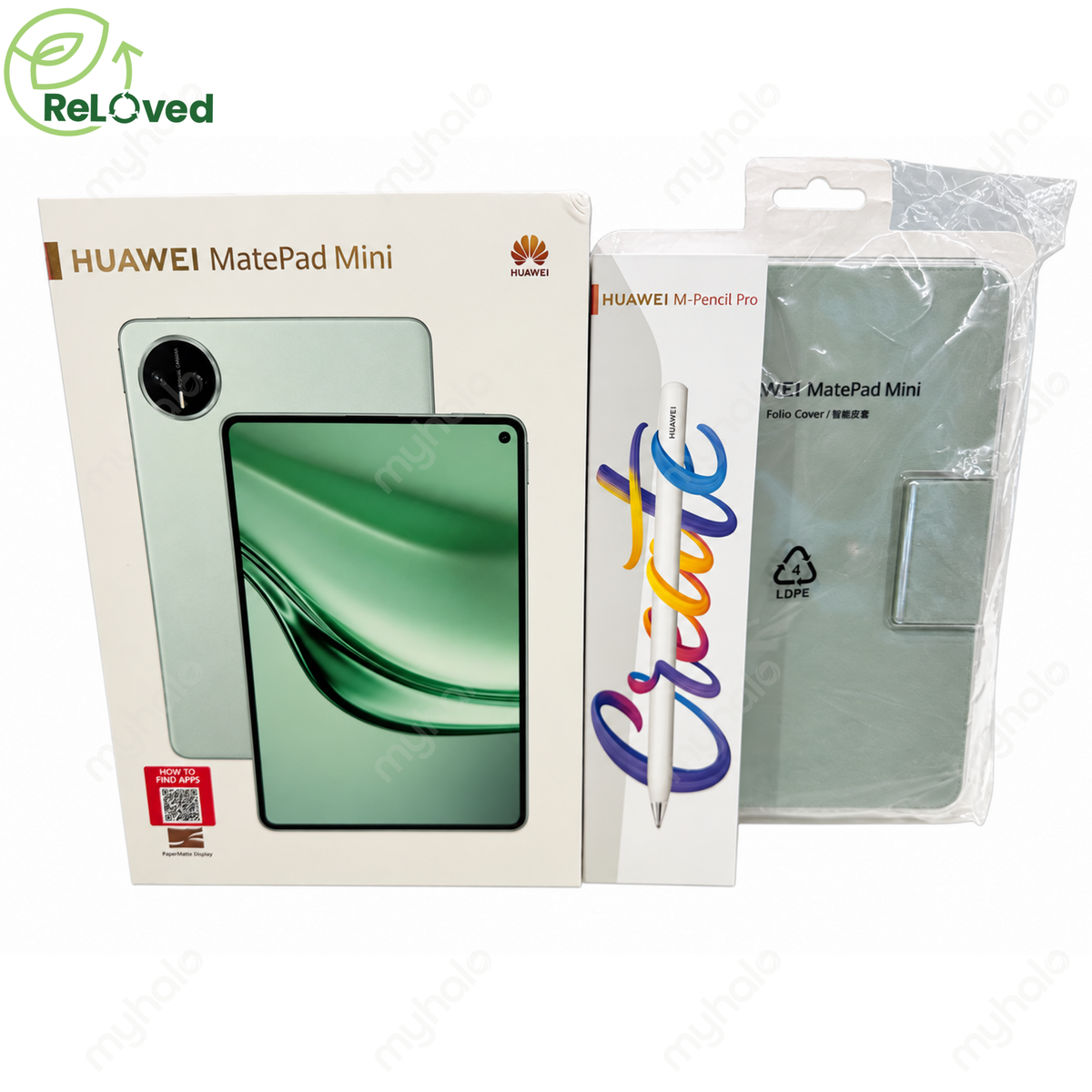 [CERTIFIED RELOVED] Huawei 8.8-inch MatePad Mini 2025 256GB (Wi-Fi) (Spruce Green) (with M-Pencil Pro) WRTY JUN 2027