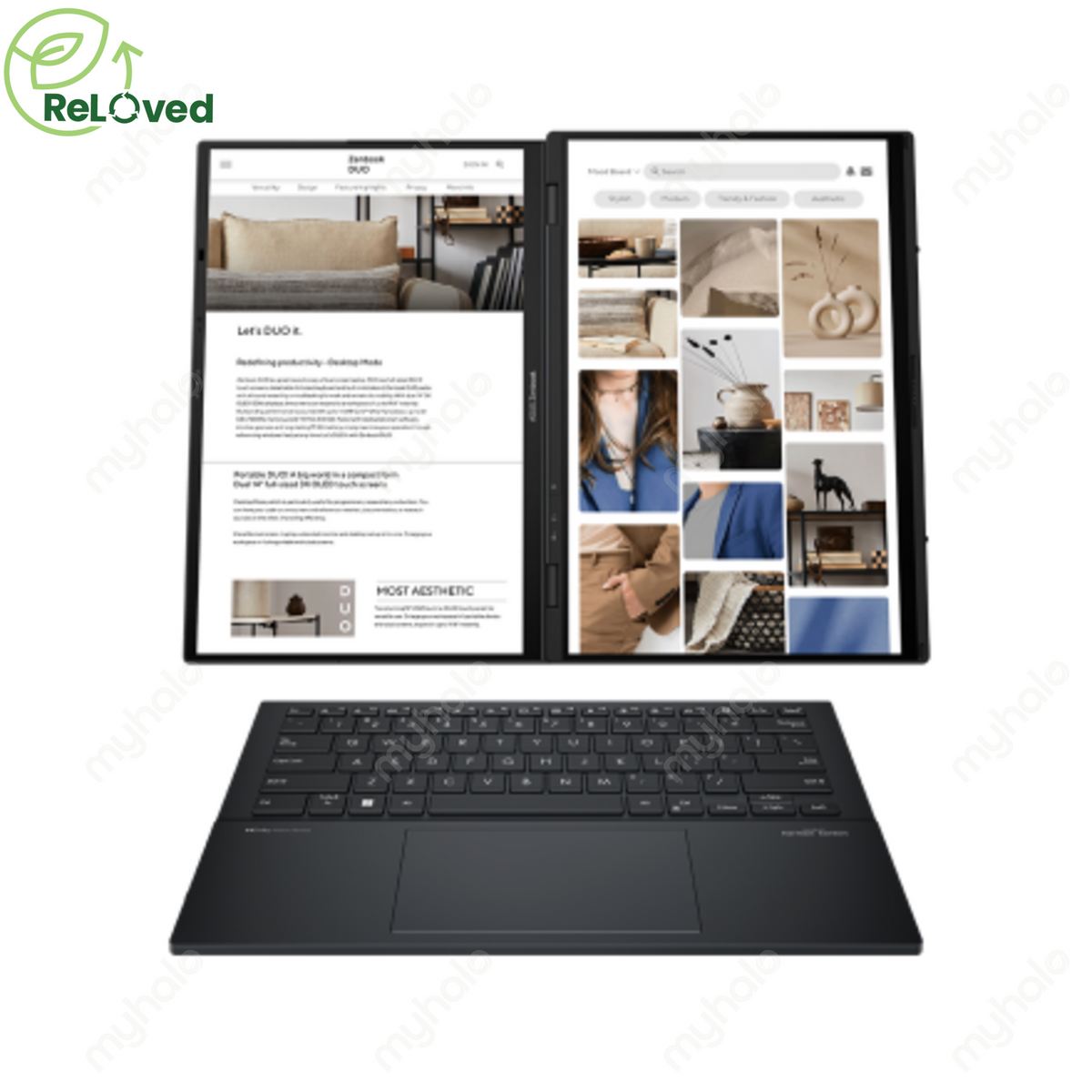[CERTIFIED RELOVED] ASUS ZenBook Duo UX8406CA-PZ113W (Core Ultra 9 285H / 16GB / 1TB SSD) WRTY FEB 2027