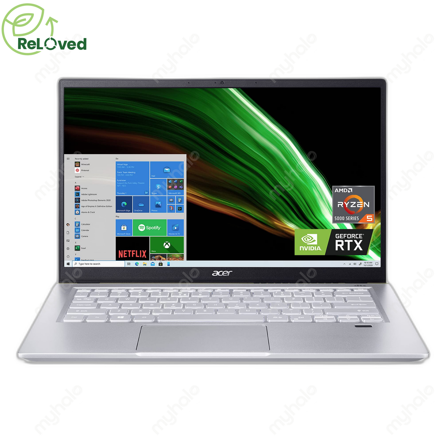 ACER SWIFT X SFX14-41G (AMD RYZEN 5 5500U/16GB/1TB SSD) (GTX 1650 | THIN & LIGHT)