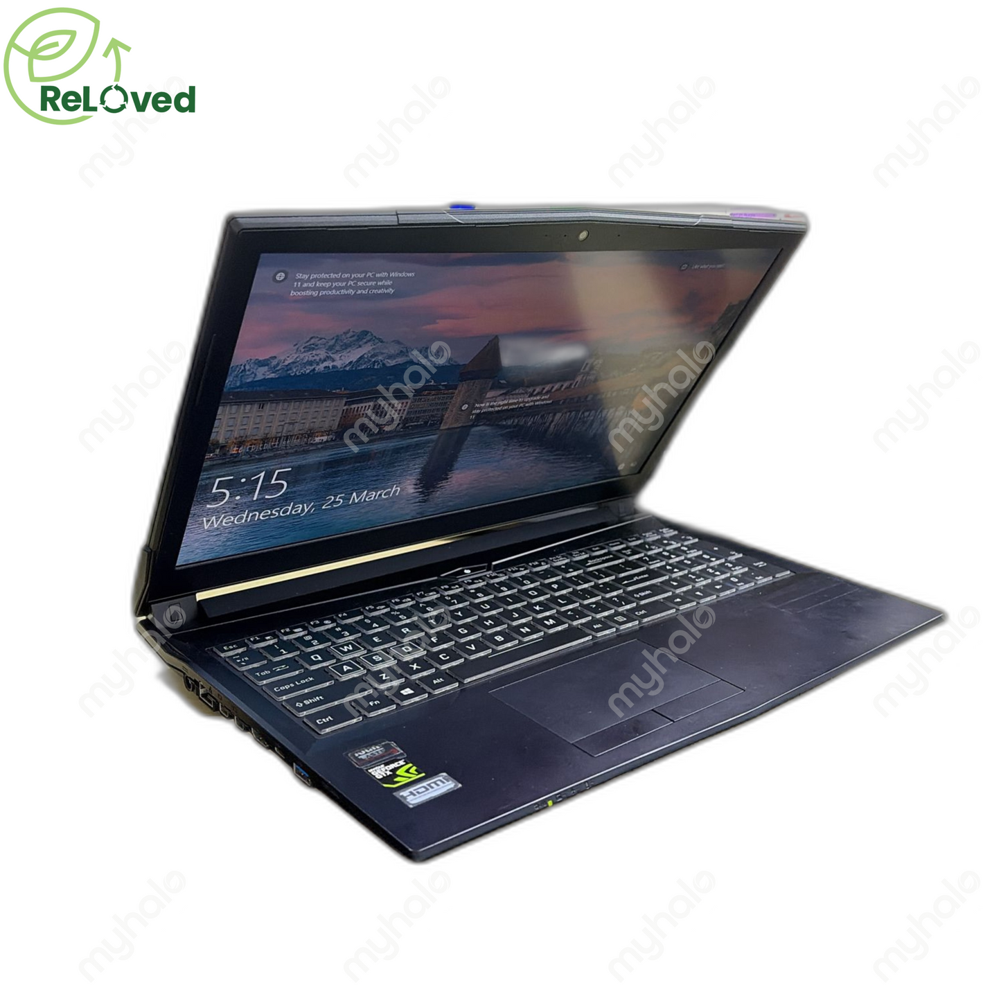 AFTERSHOCK MX 15 ELITE LAPTOP (I7-7300HQ / 8GB / 250GB SSD) (GTX 1050)