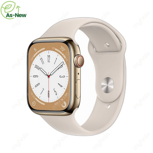 APPLE WATCH SERIES 8 STAINLESS STEEL ALUMINIUM 41MM  GPS + CELLULAR