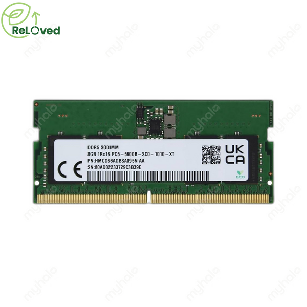 SK HYNIX 8GB DDR5 5600MHz PC5-44800 SO-DIMM RAM LAPTOP MEMORY | myhalo