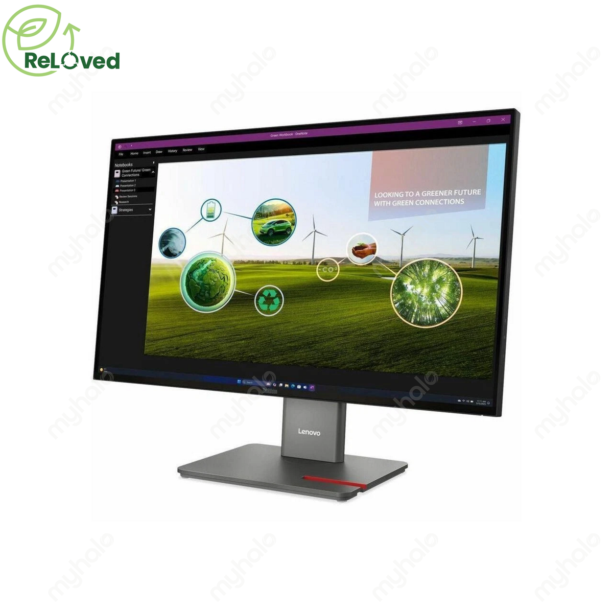[CERTIFIED RELOVED] Lenovo ThinkVision P27qd-40 27" (QHD) (Type-C Monitor) WRTY NOV 2028